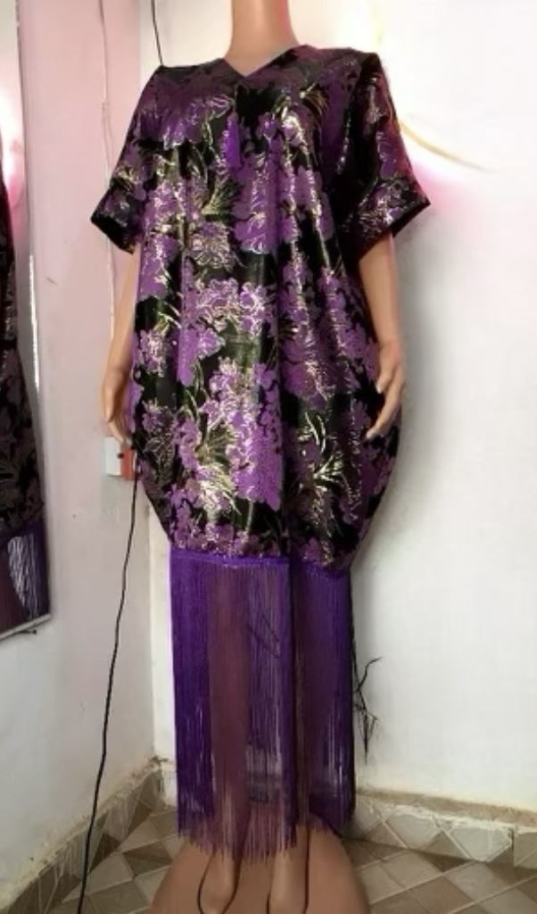 Elegant Floral Moo Moo Dress