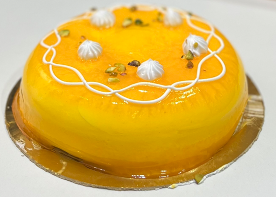 Mango Glazed Cake