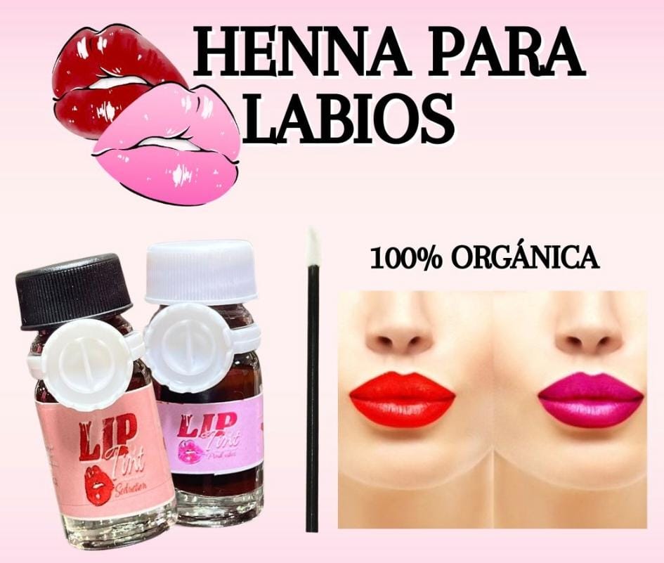 Henna para labios 