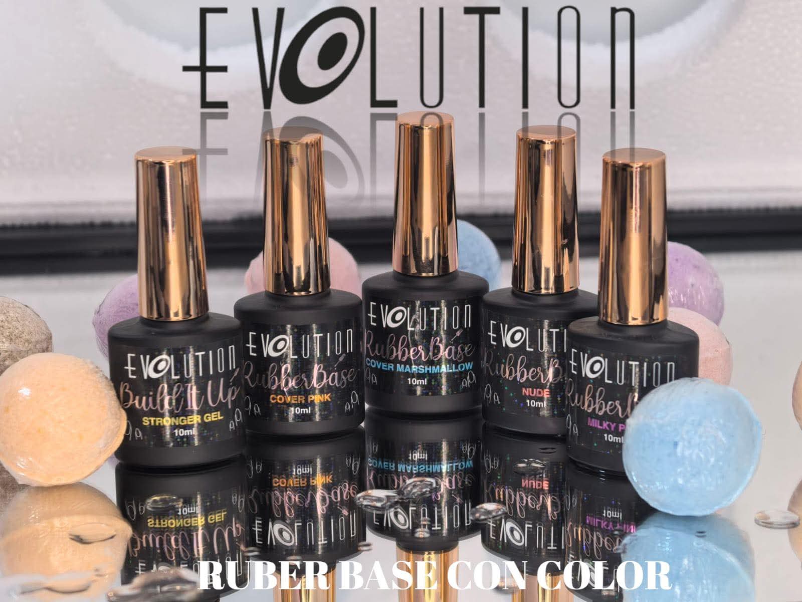 Ruber base con color 