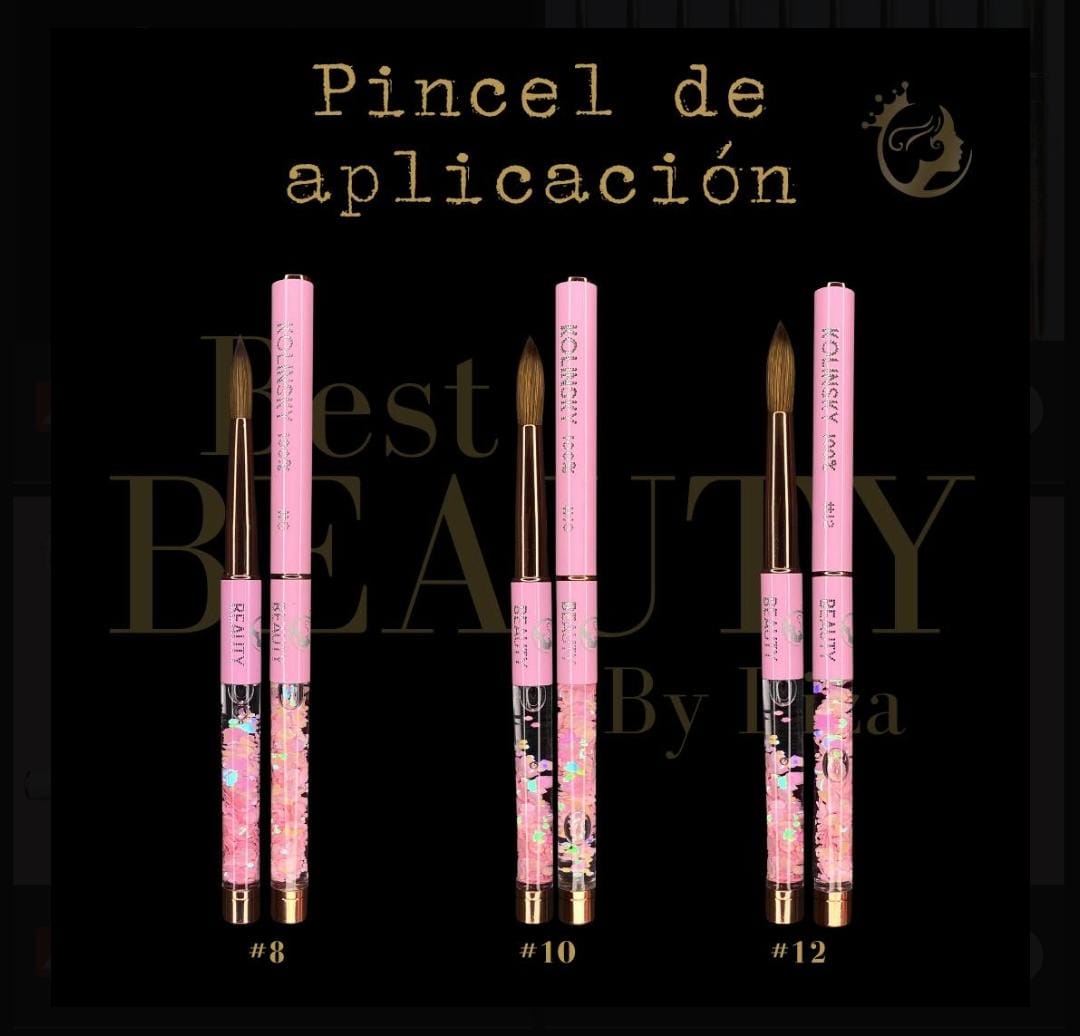 Pincel profesional acrílico 