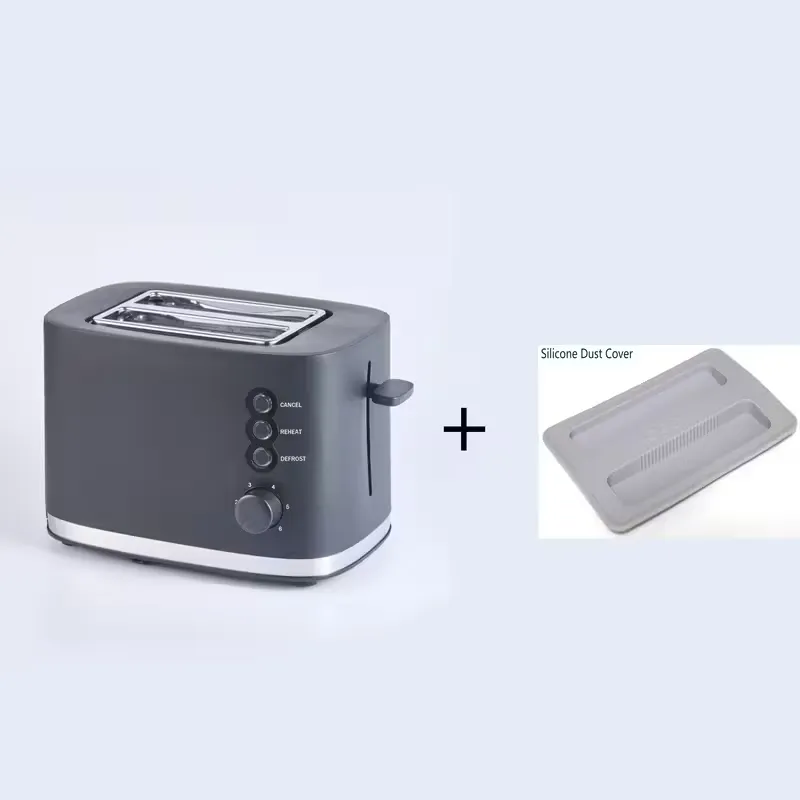 2-Slice Black Toaster