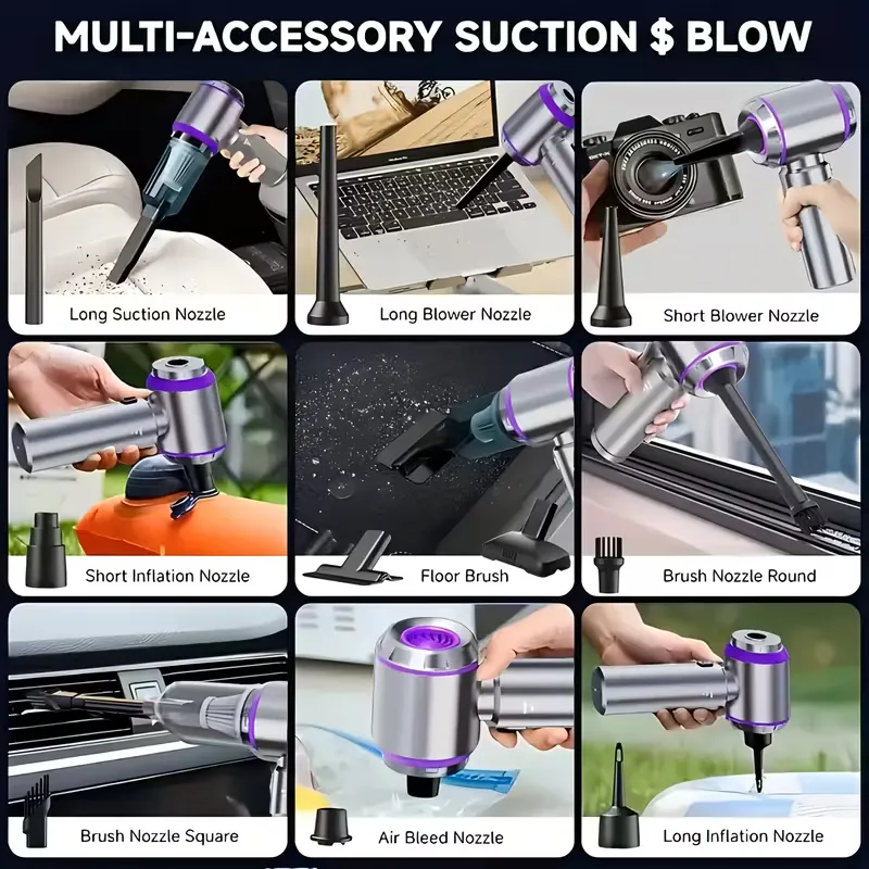 Portable Type-C Vacuum Cleaner