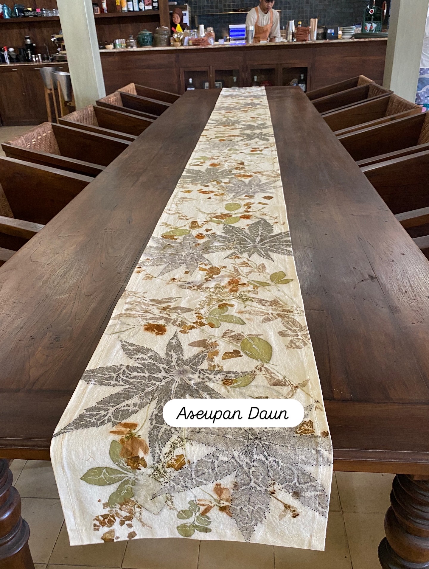 Botanical Table Runner