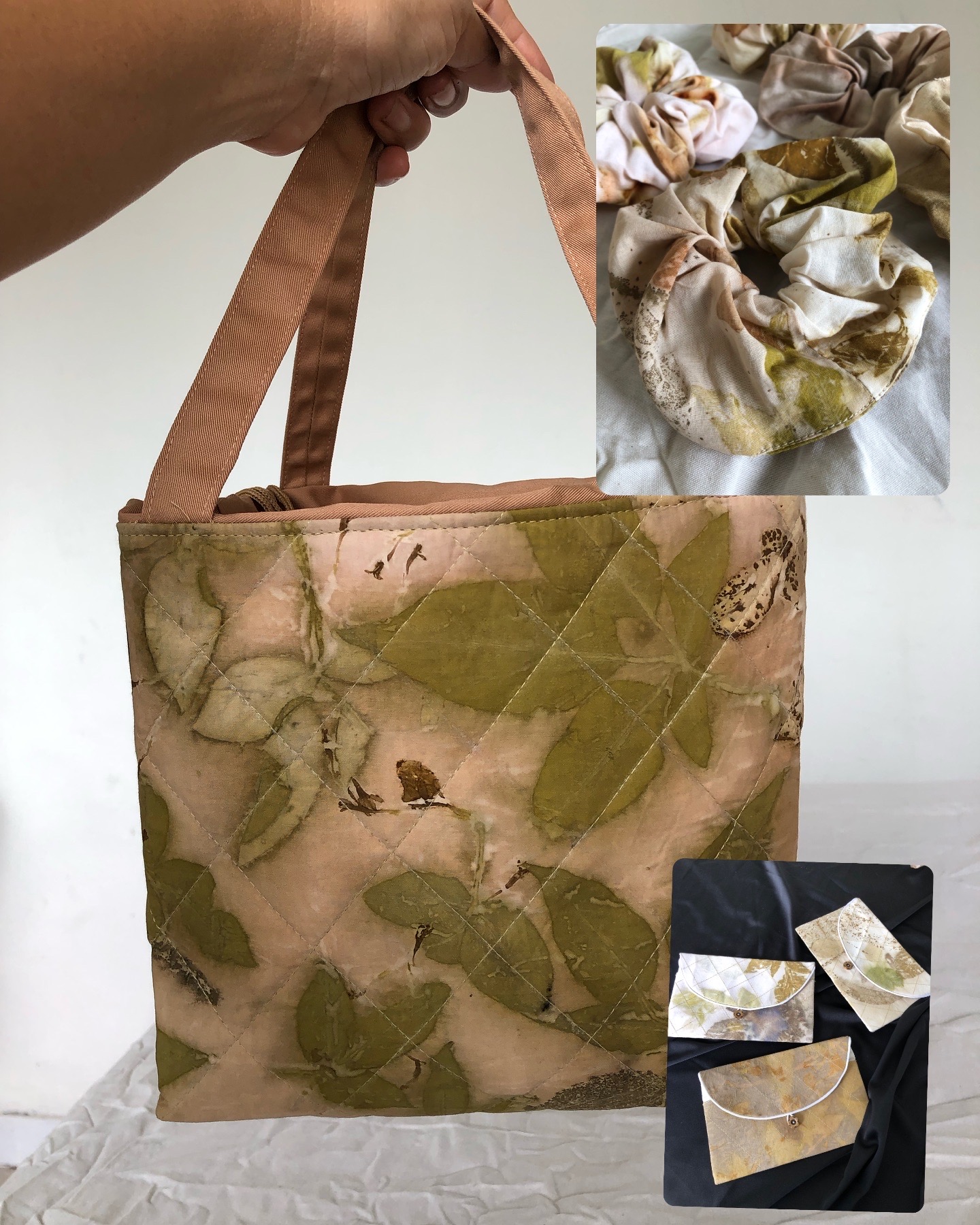 Eco-Printed Tote Bag