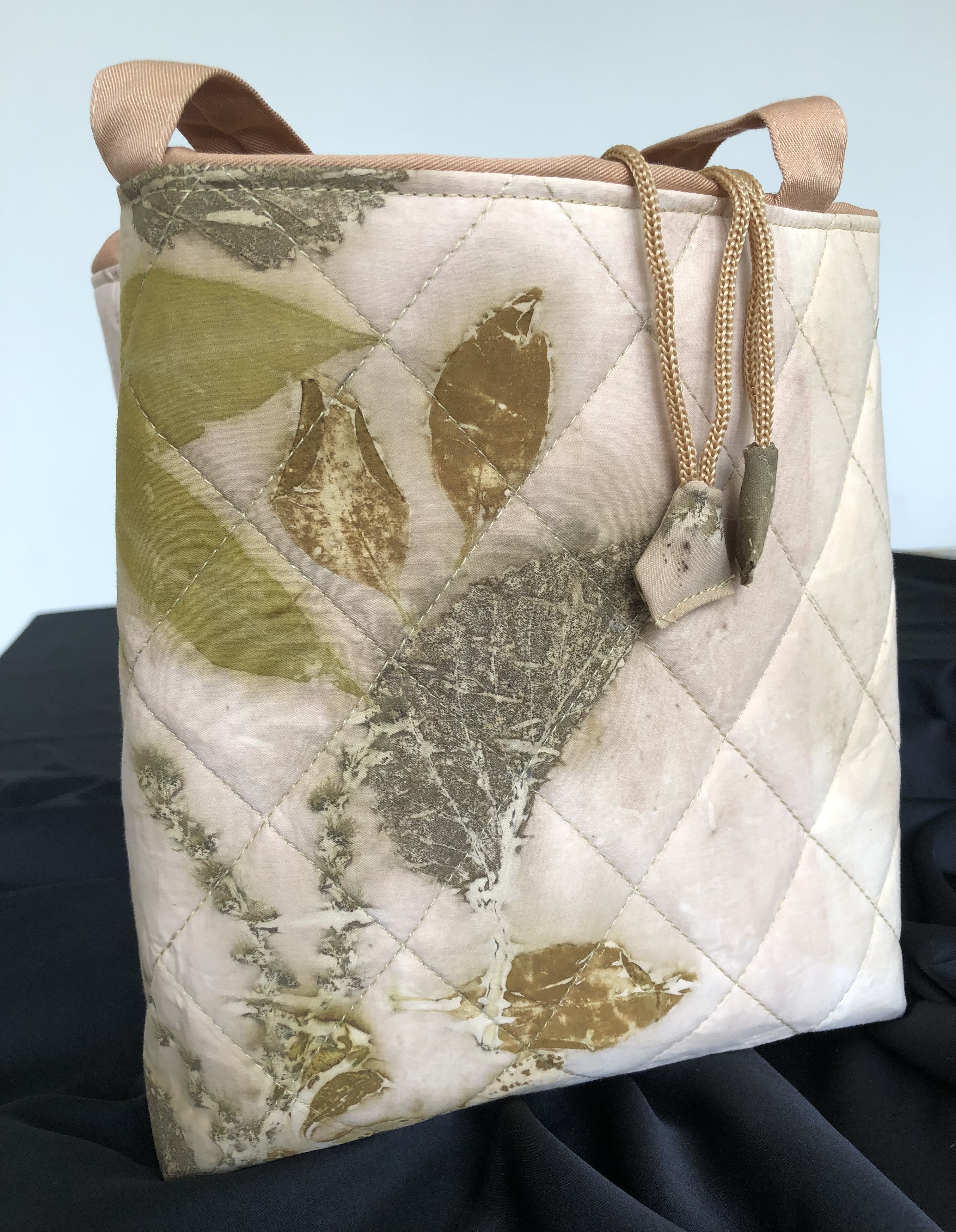 Handcrafted Quilted Tote Bag