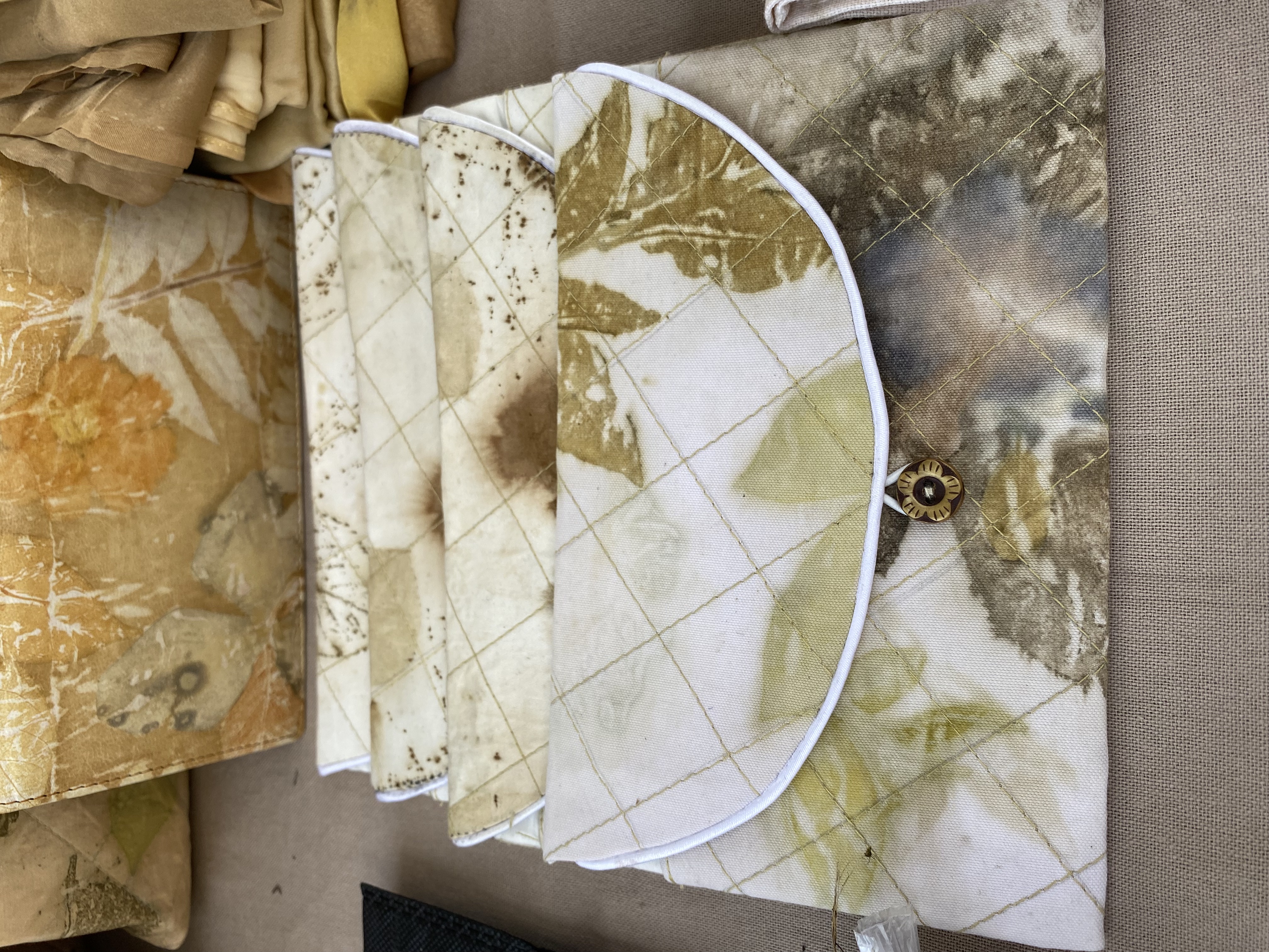 Handmade Botanical Print Wallet