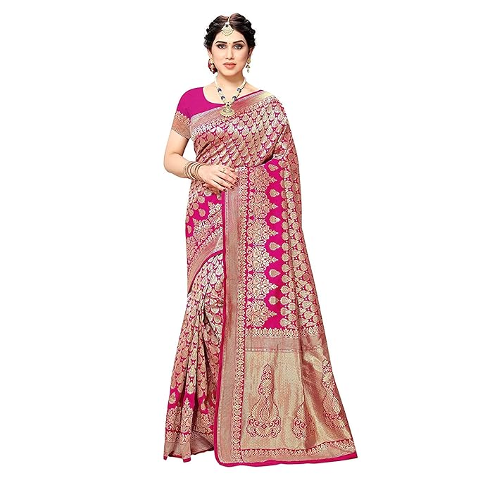 Traditional Pink Saree