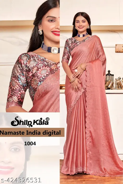 Shilp Kala India Digital Saree