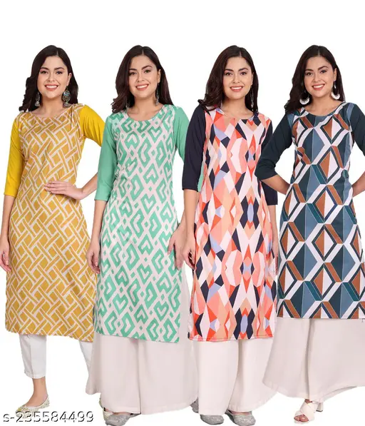 Women’s Printed Kurti Set