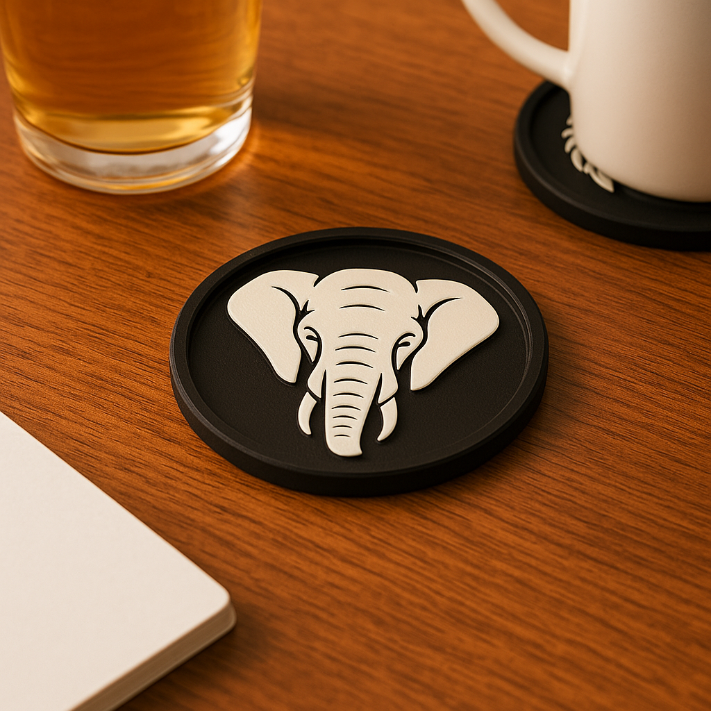 🐾 Pack Posavasos “Big Five” – Animales Salvajes