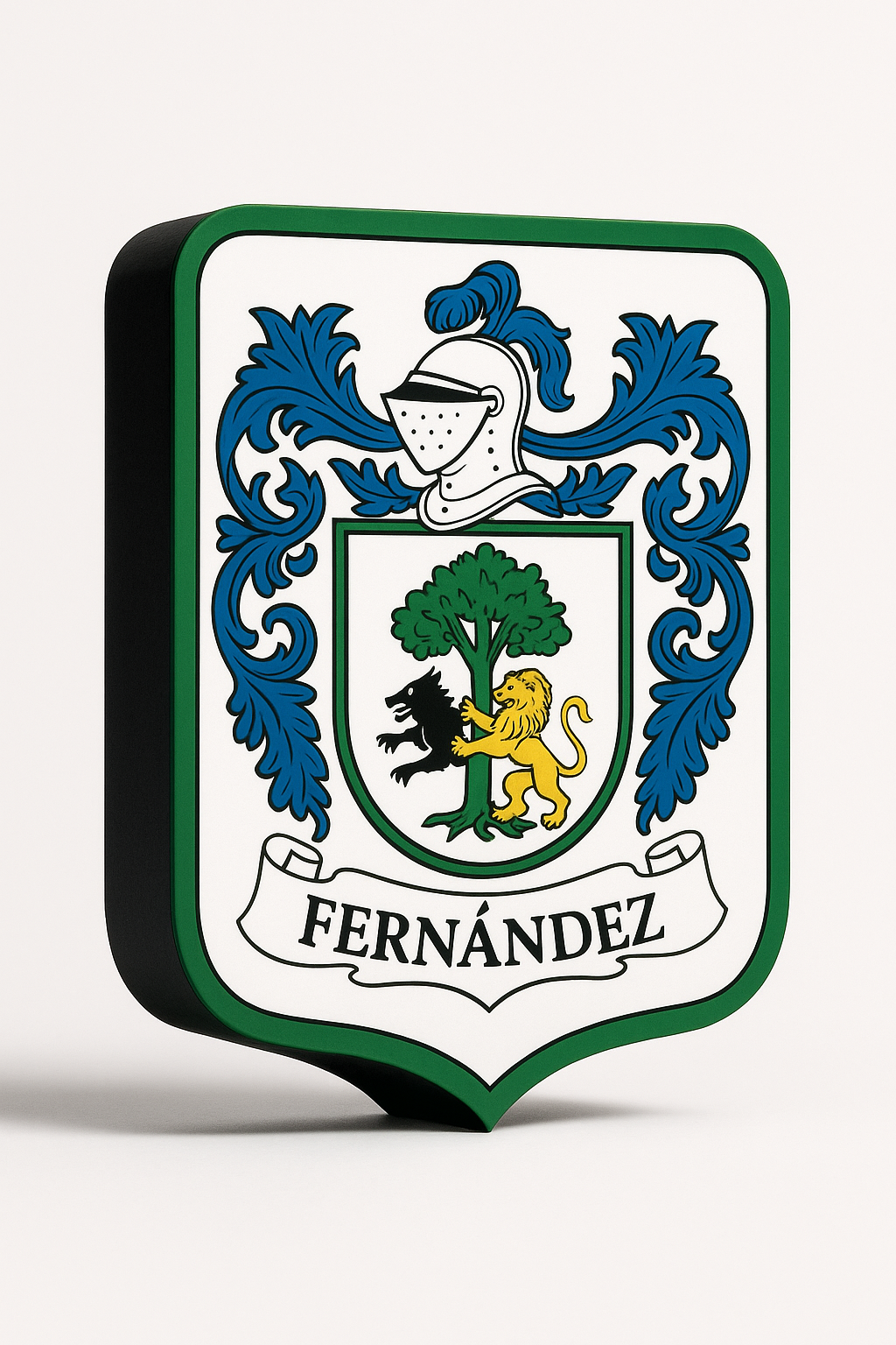 🛡️ Escudo Heráldico con Apellido