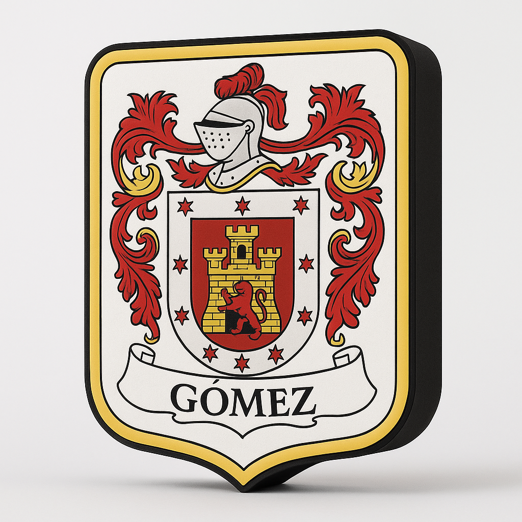 🛡️ Escudo Heráldico con Apellido