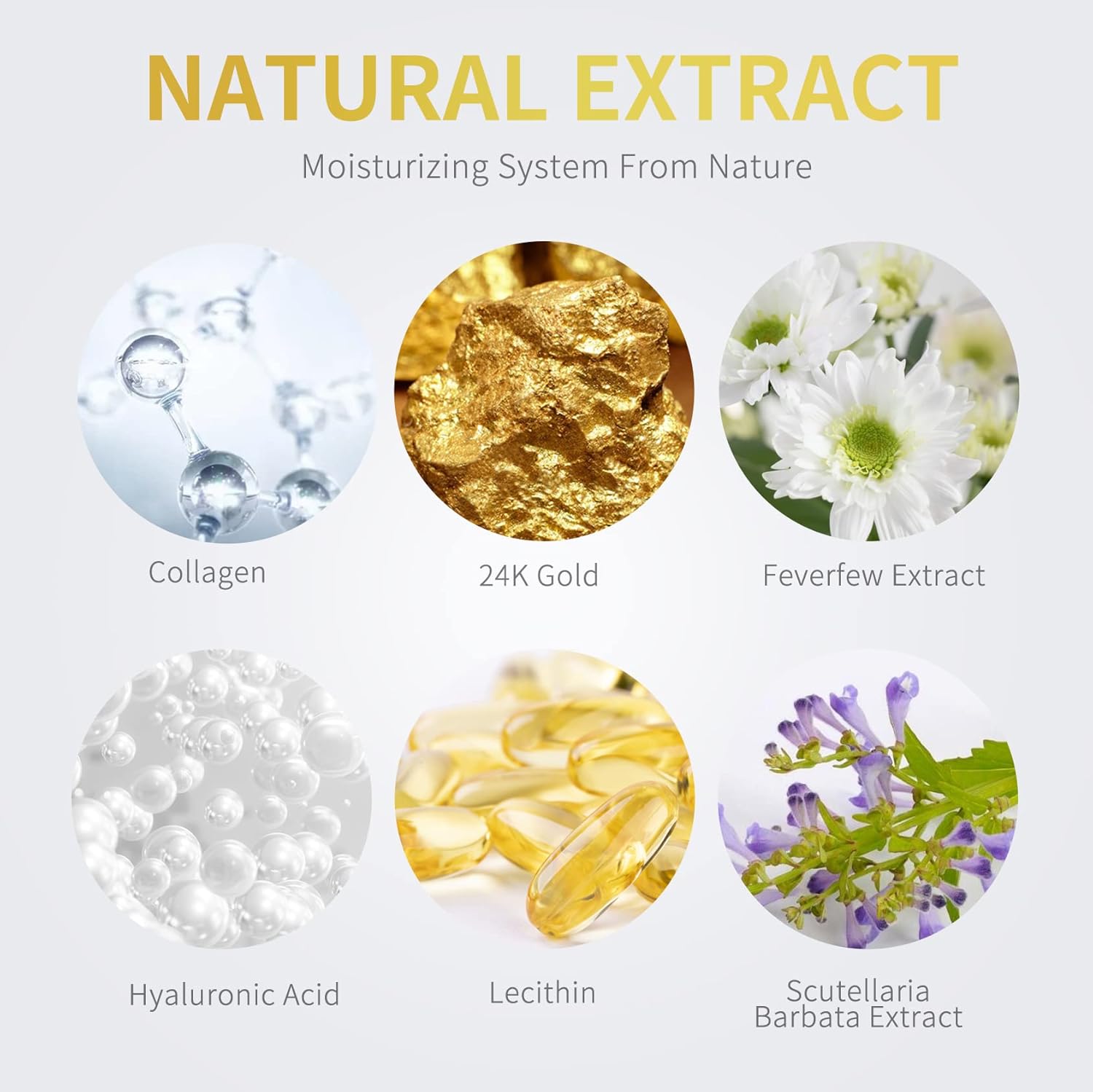 NAZANO 24K Gold Under Eye Patches