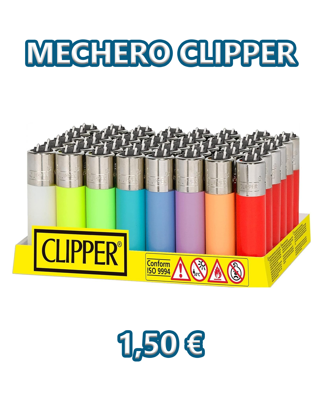 Mechero Clipper Reusable