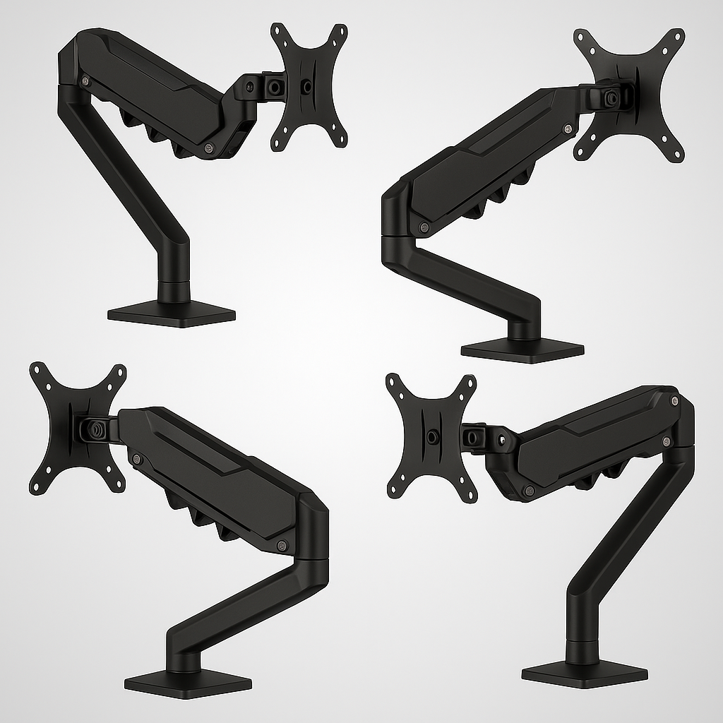 Support de moniteur articulé - Noir