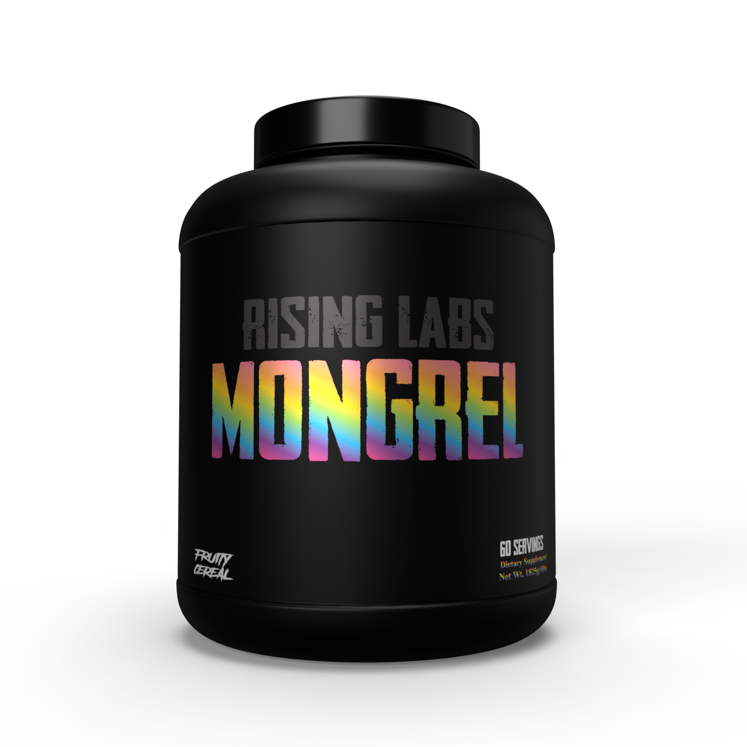 MONGREL WHEY PROTEIN ~ Fruity Cereal Flavor (60 Servings)