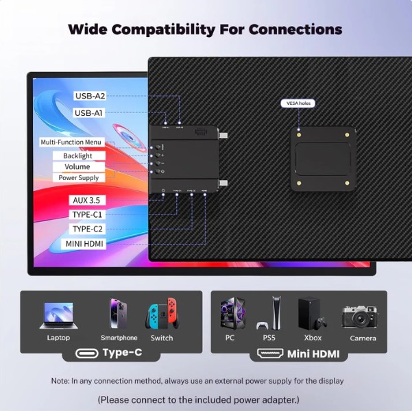 Portable Monitor 23.8" ZD1
