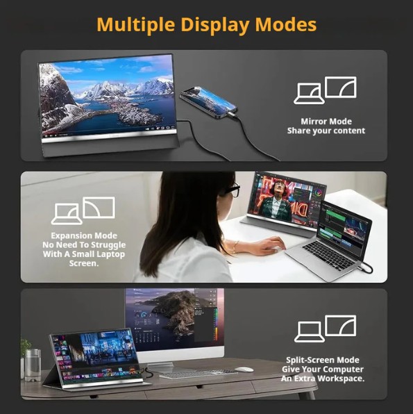 Portable Screen 15.6 inch ZP4