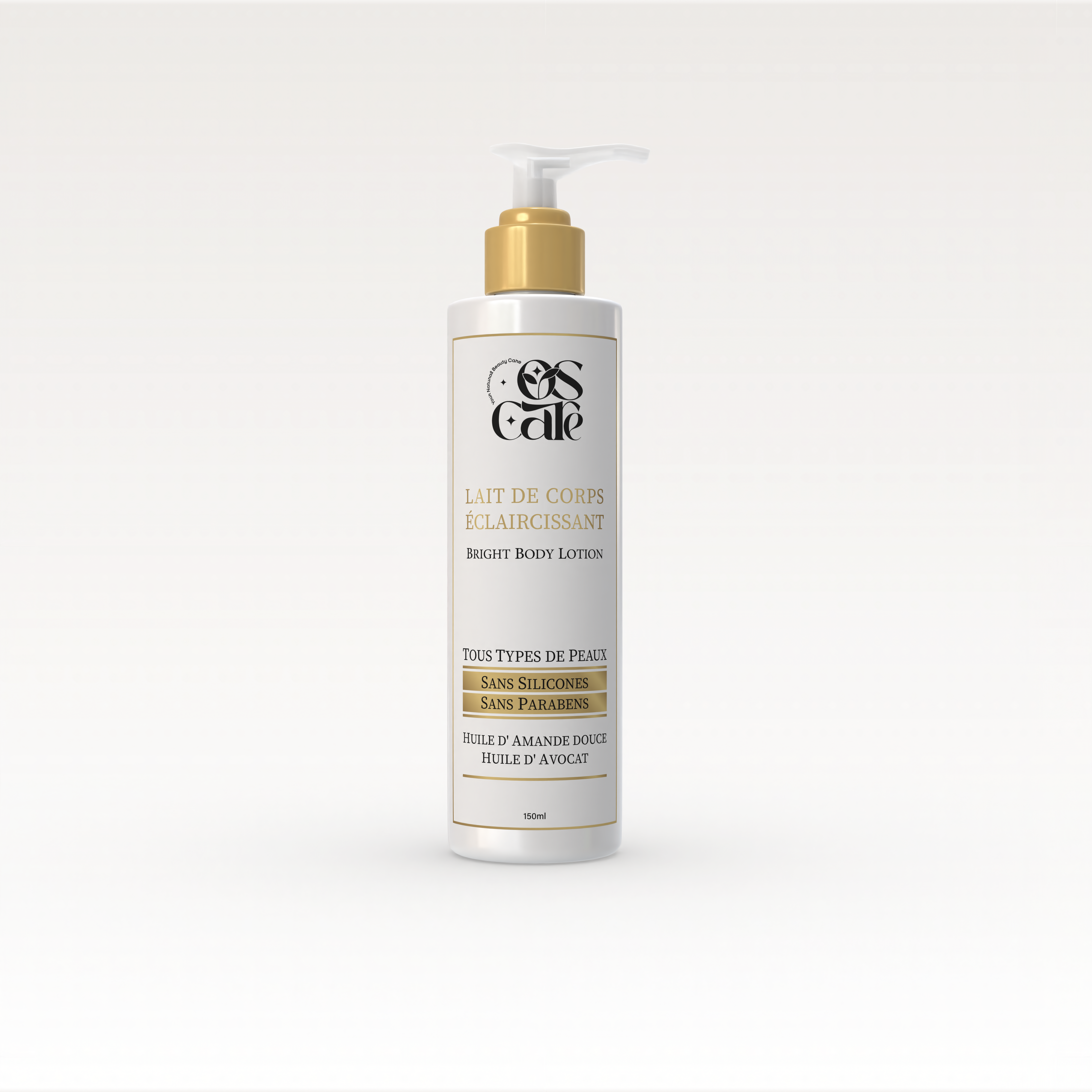 Lait de corps éclaircissant