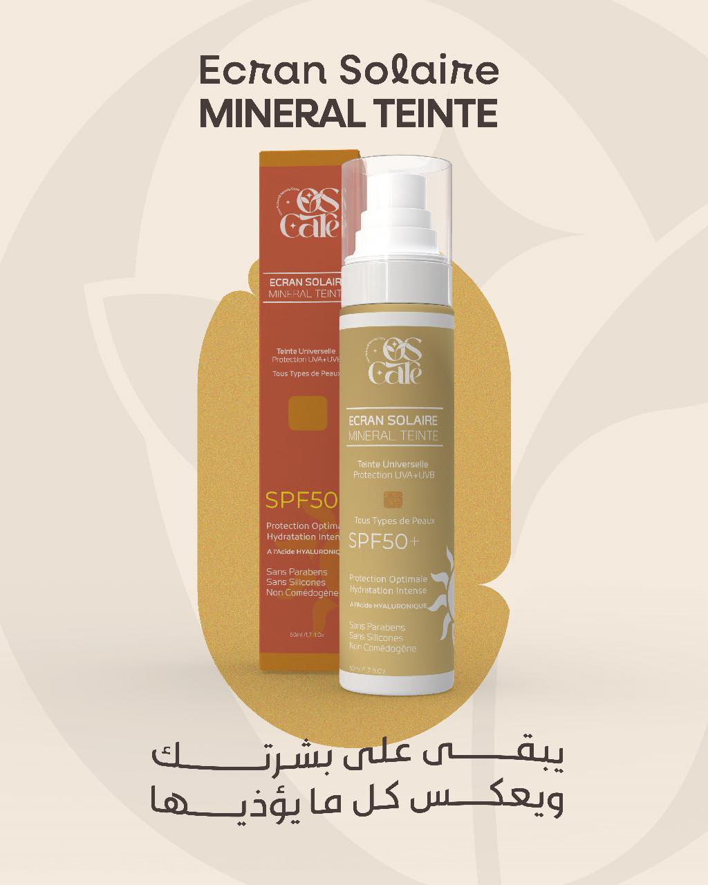 Écran solaire minéral teinté SPF 50+