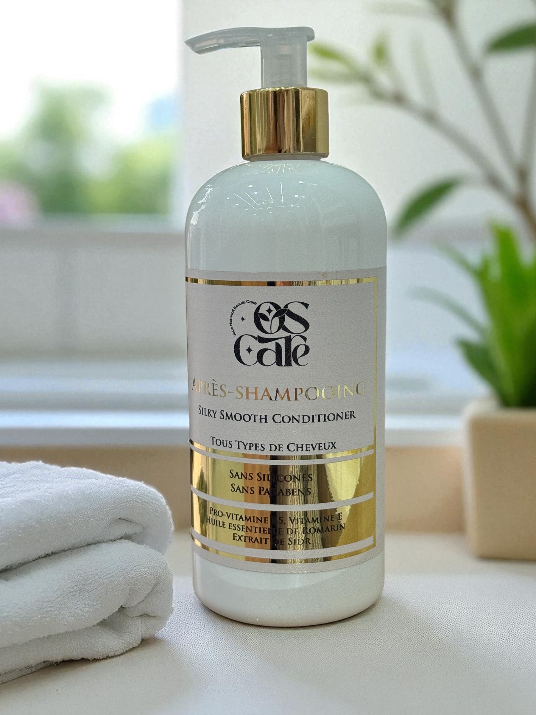 Aprés shampooing Silky Smooth 100% naturel