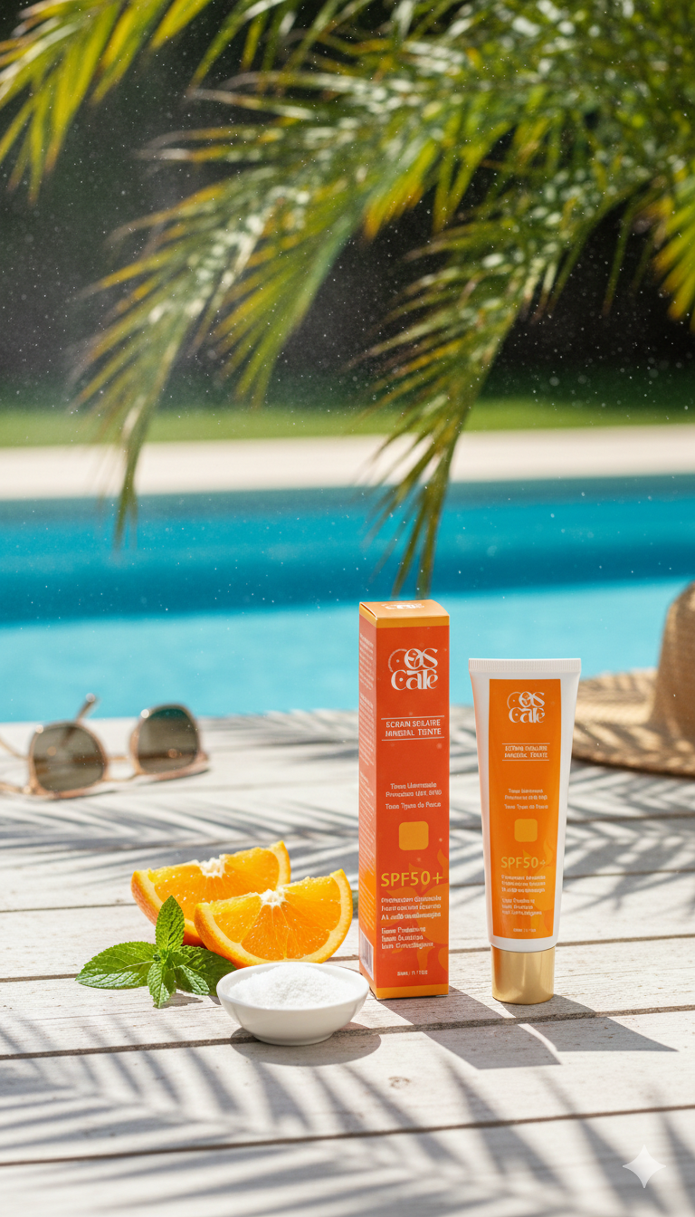 Écran solaire minéral teinté SPF 50+