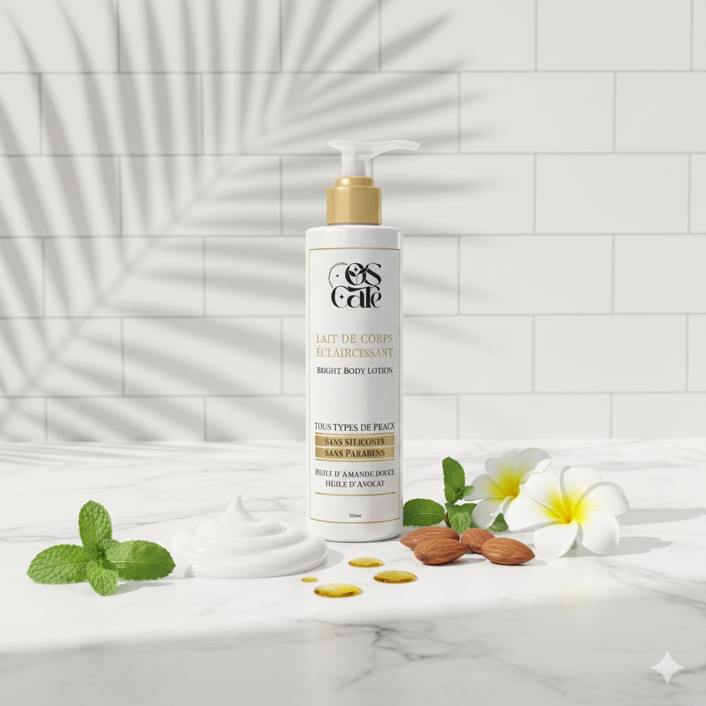 Lait de corps éclaircissant