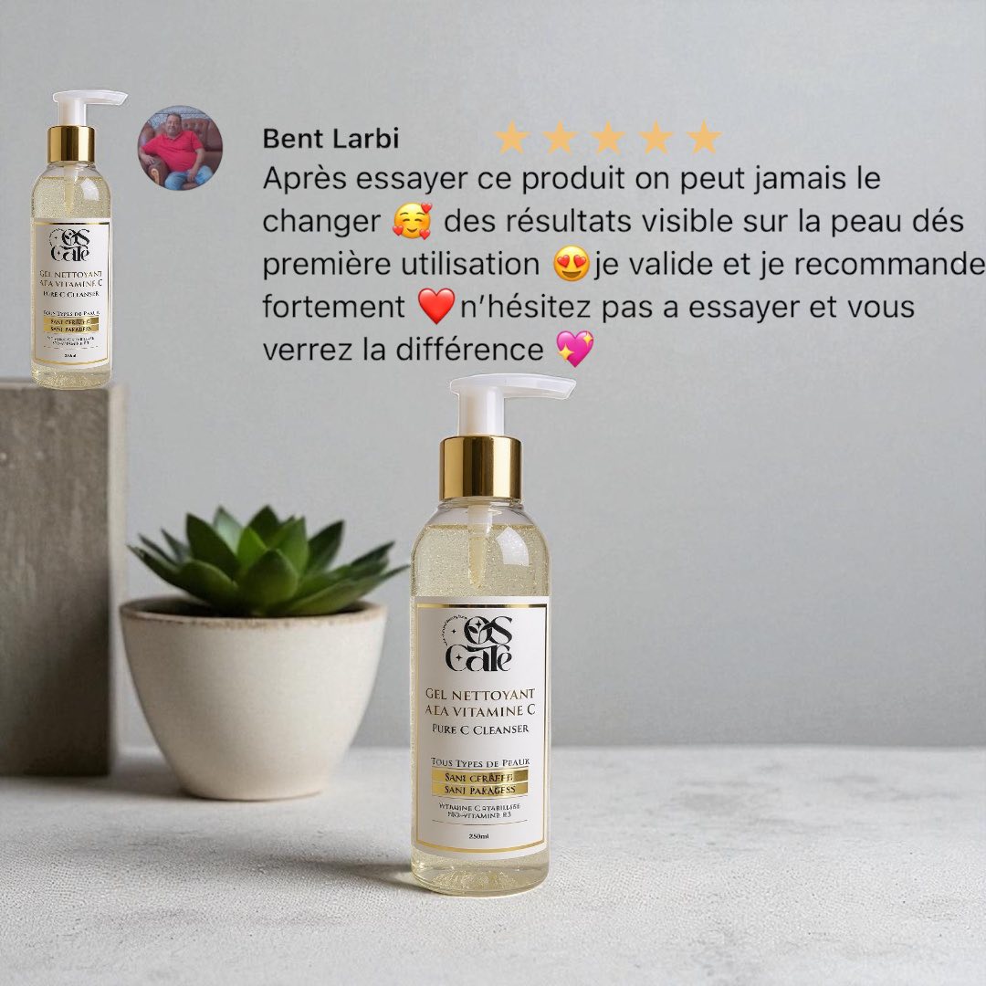 Gel nettoyant visage Vitamine C