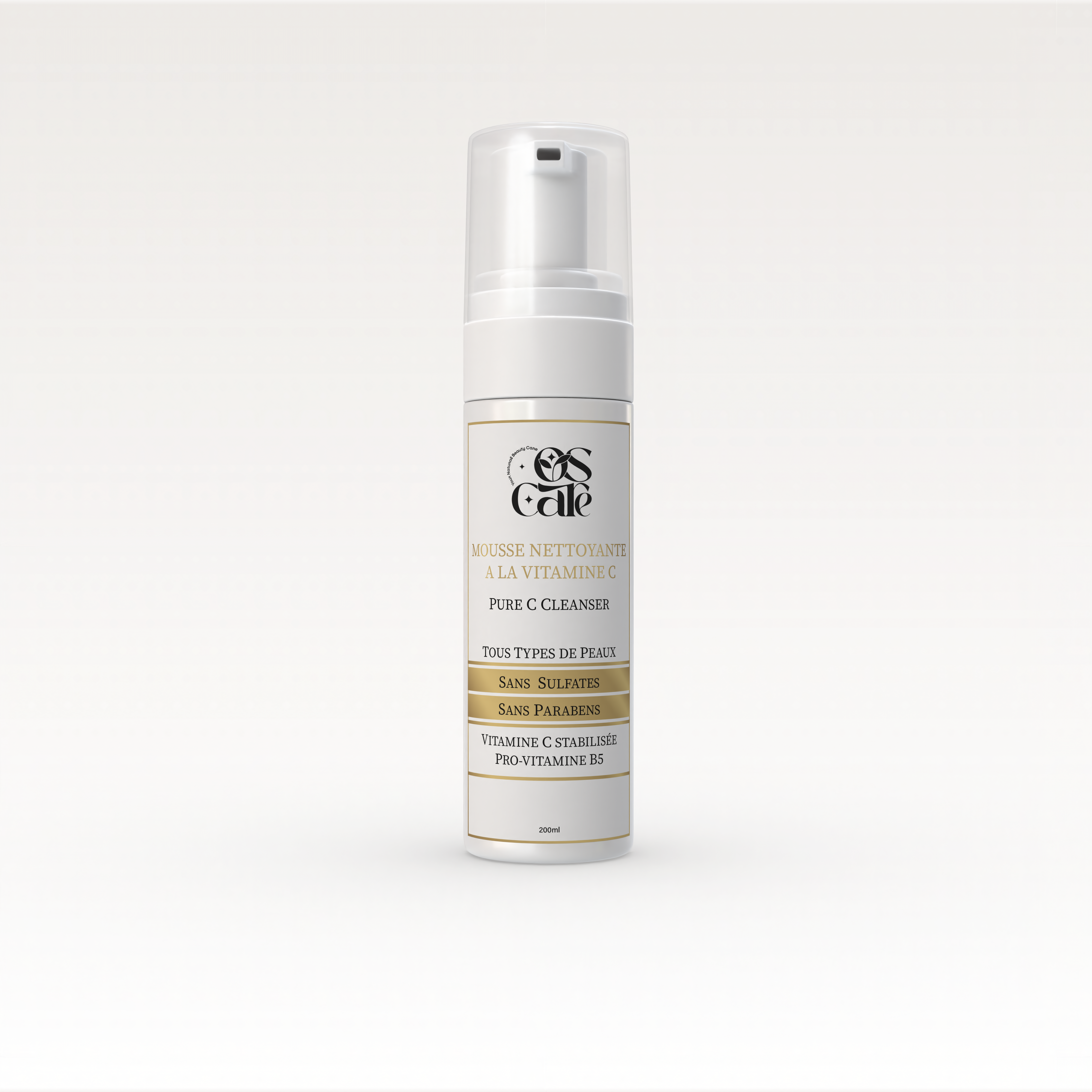 Mousse nettoyante à la vitamine C 250 ml