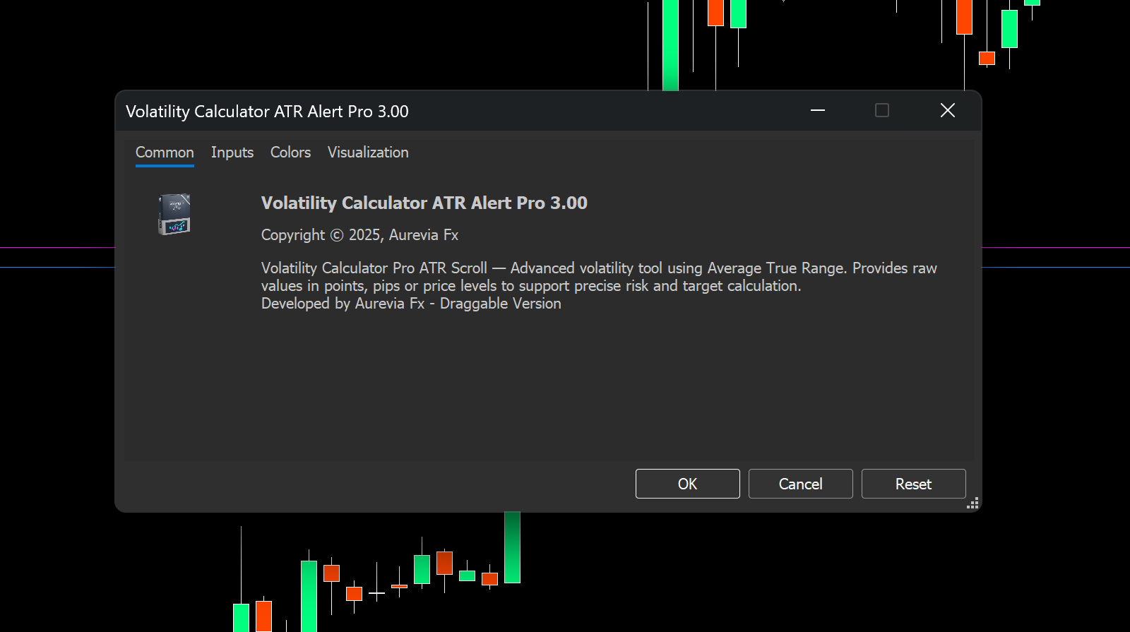 Volatility ATR Calculator Alert