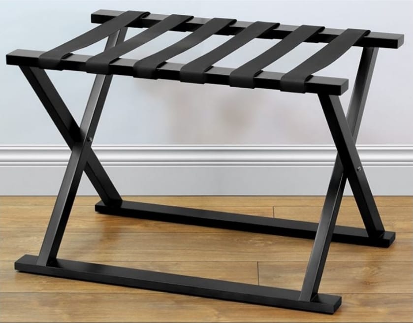 Foldable luggage rack