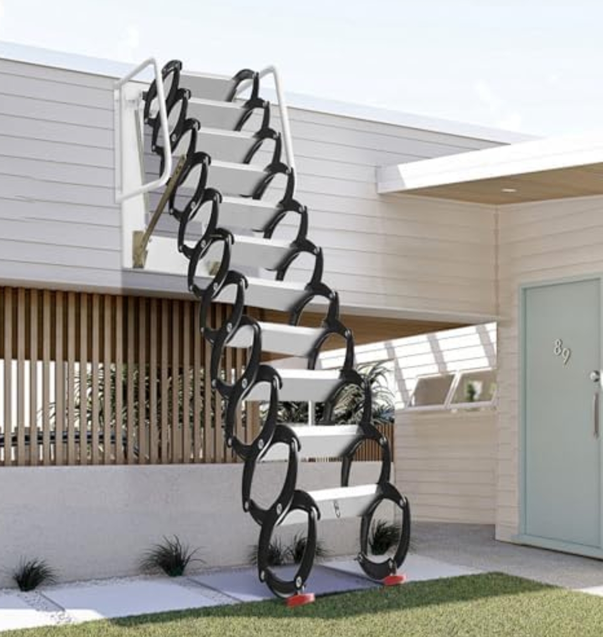 Foldable ladder