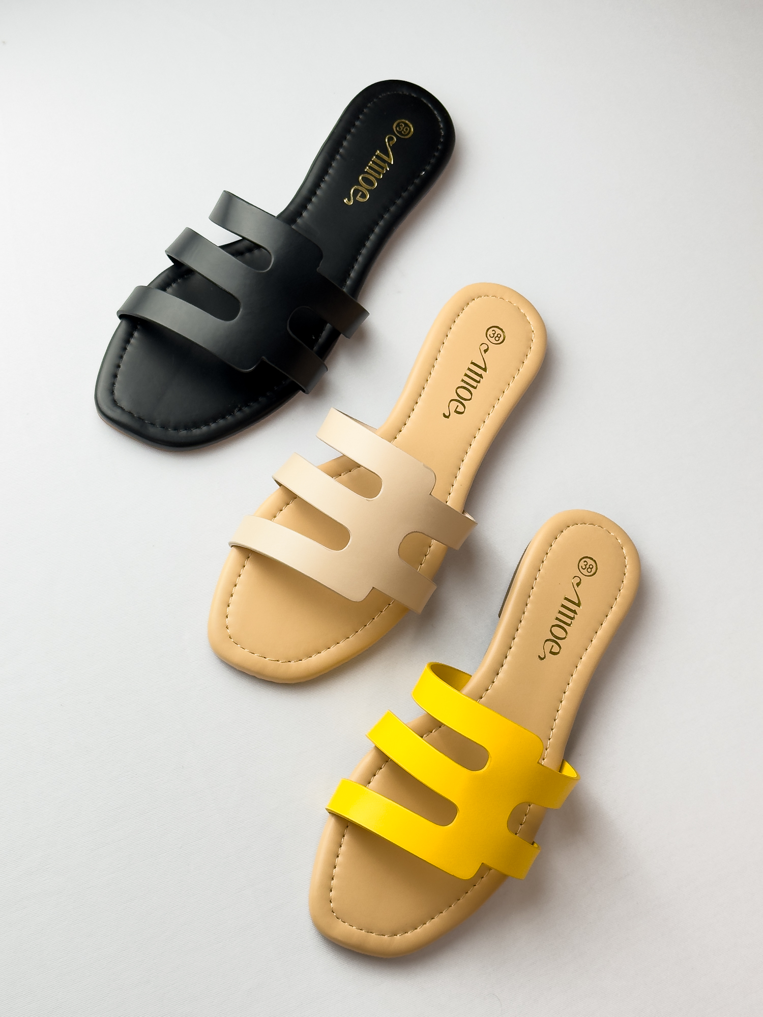 M-24016 - Três Cores (34 ao 39) 12 Pares