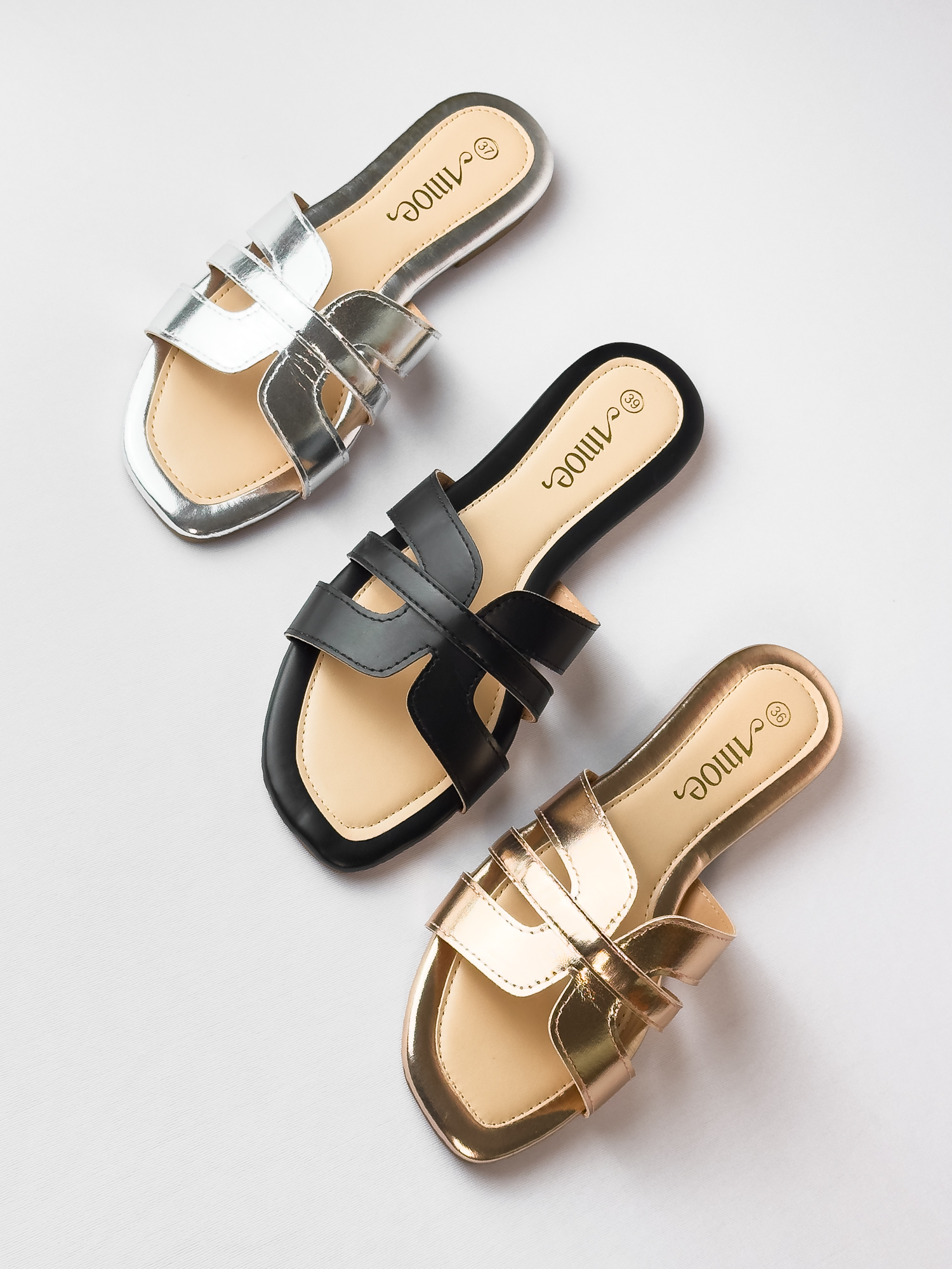 M-24005 - Três Cores (34 ao 39) 12 Pares