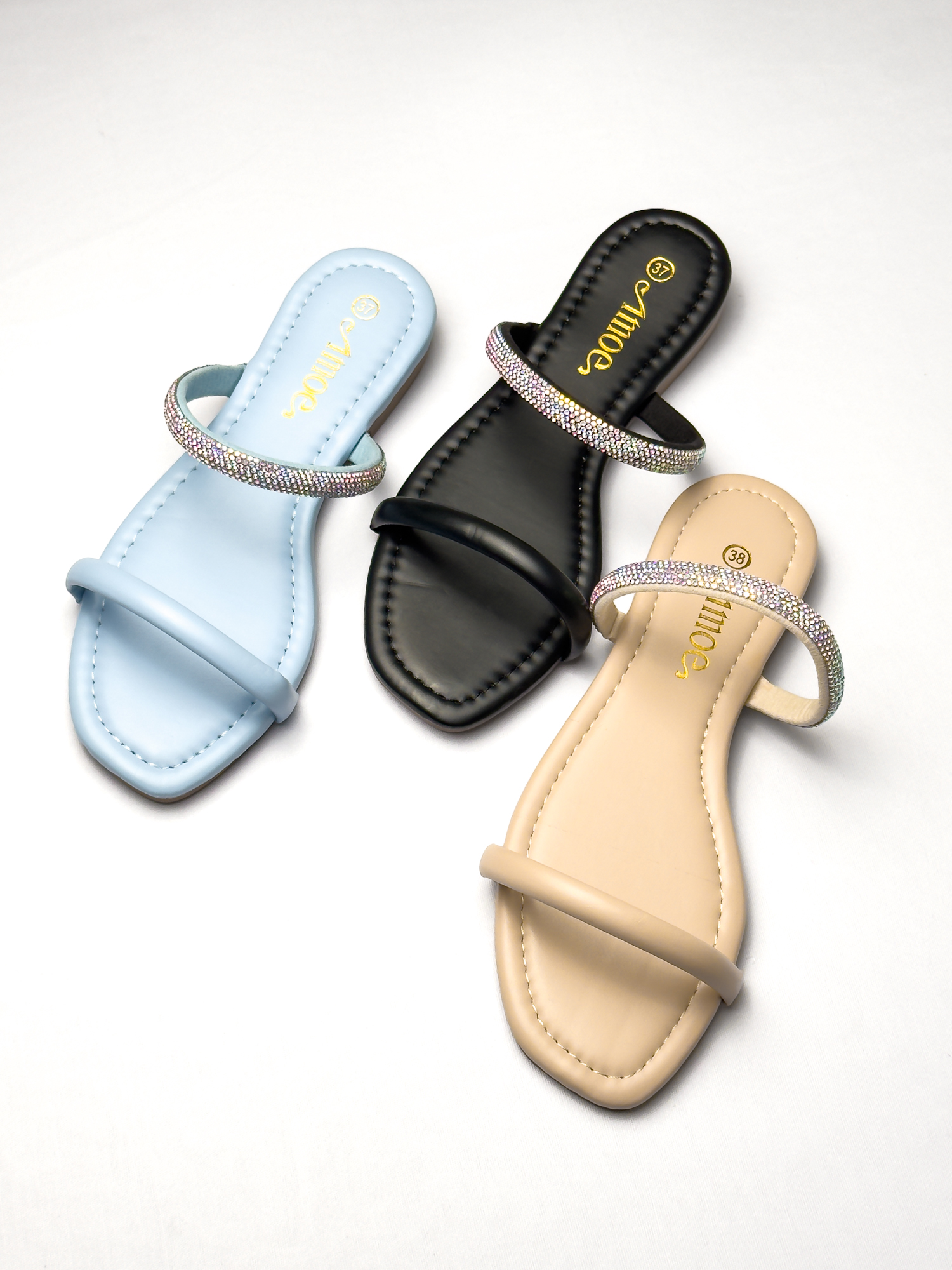 M-24022 - Três Cores (34 ao 39) 12 Pares
