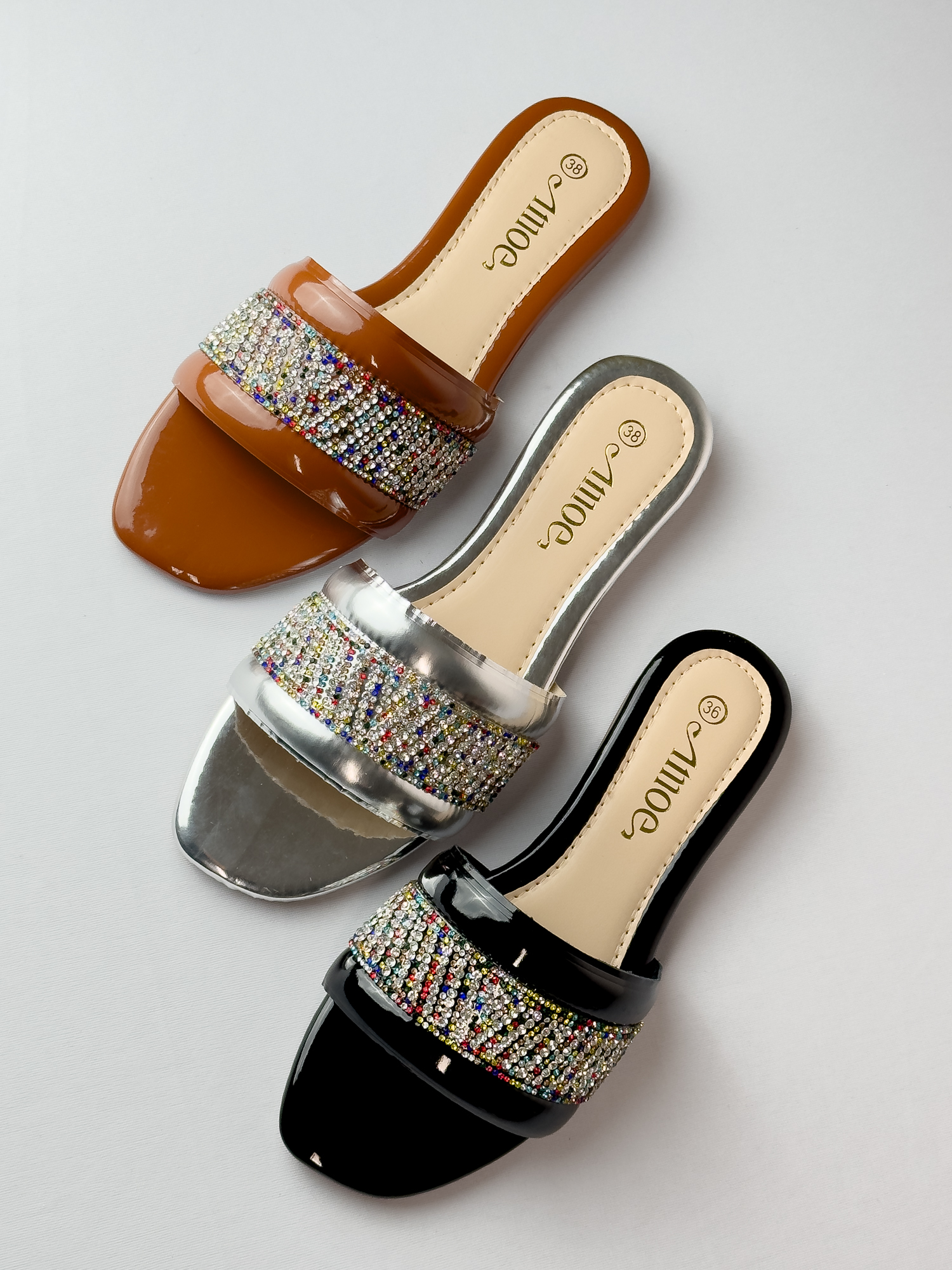 M-24020 - Três Cores (34 ao 39) 12 Pares