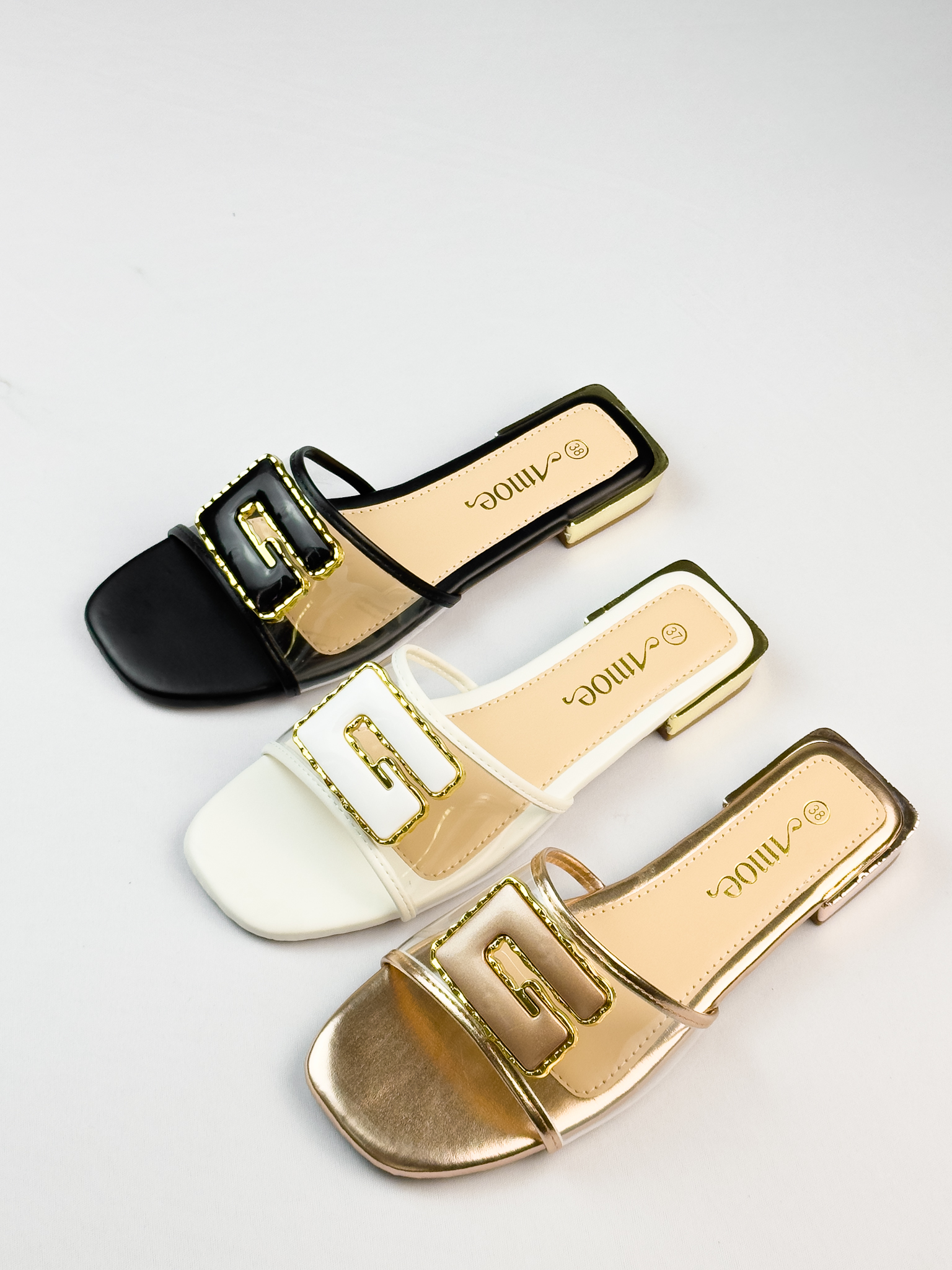 ME-24010 - Três Cores (34 ao 39) 12 Pares