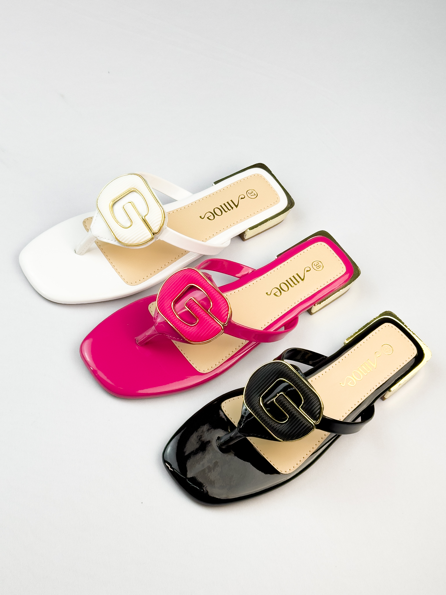 AE-24001 - Três Cores (34 ao 39) 12 Pares
