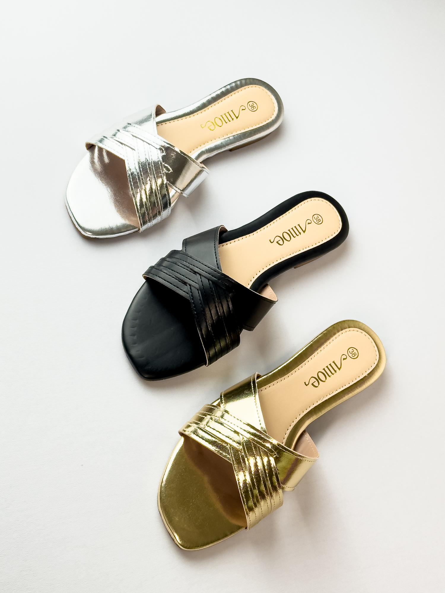 M-24008 - Três Cores (34 ao 39) 12 Pares