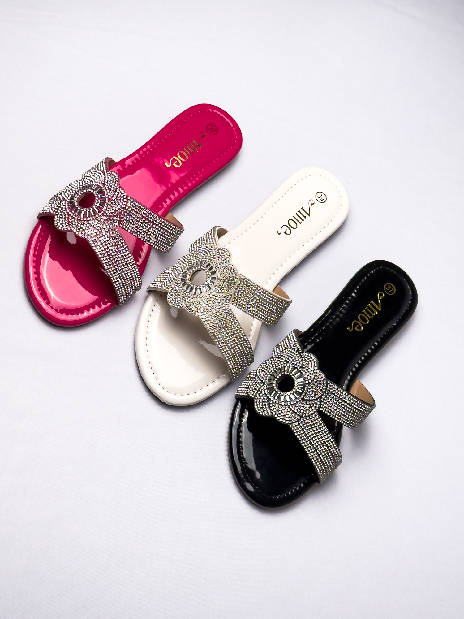M-24002 - Três Cores (34 ao 39) 12 Pares