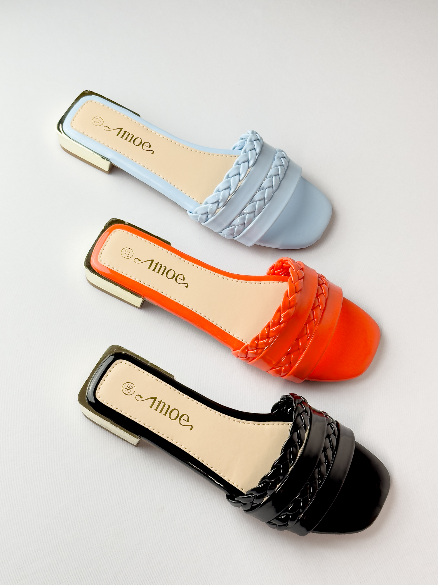 ME-24017 - Três Cores (34 ao 39) 12 Pares