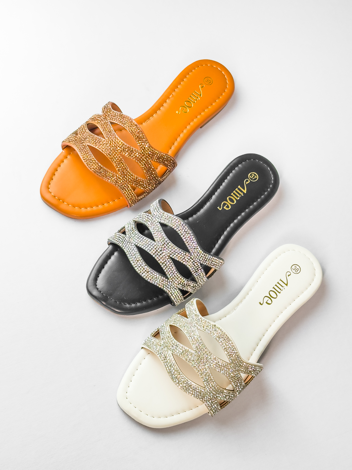 M-24003 - Três Cores (34 ao 39) 12 Pares