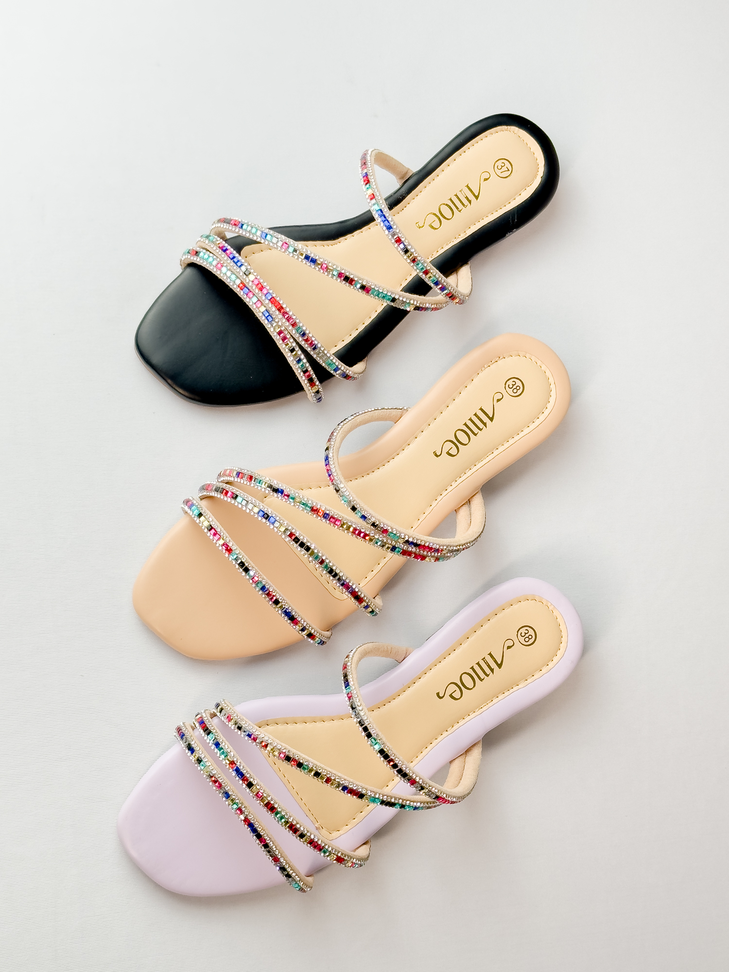 M-24025 - Três Cores (34 ao 39) 12 Pares