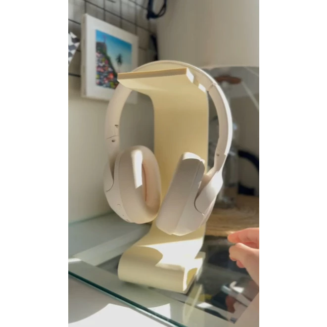 Suporte Moderno para Fones de Ouvido