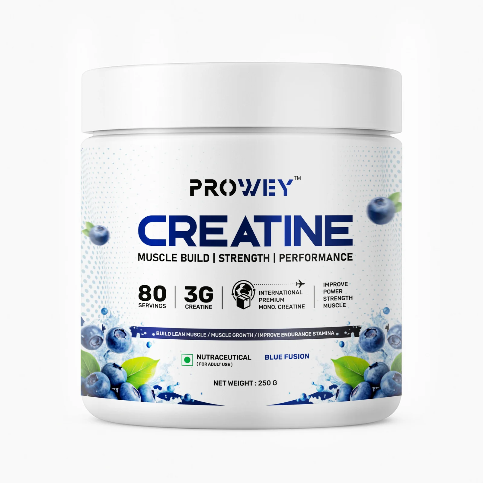 PROWEY Creatine – Pure Micronized Creatine Monohydrate