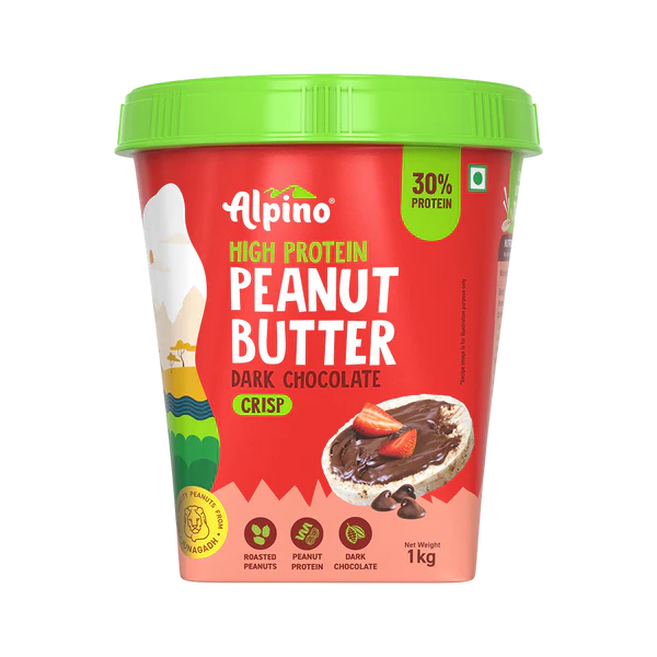 ALPINO High Protein Dark Chocolate Peanut Butter Crisp 1kg