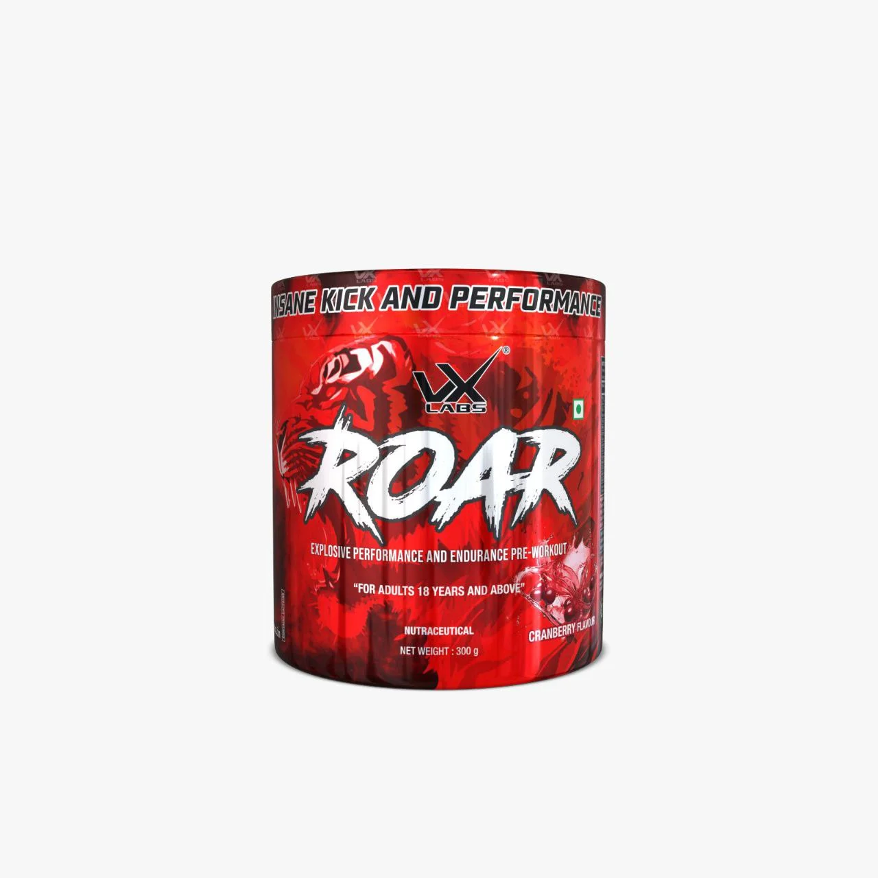 VX Labs Roar Wild Pre-Workout 30 Serving