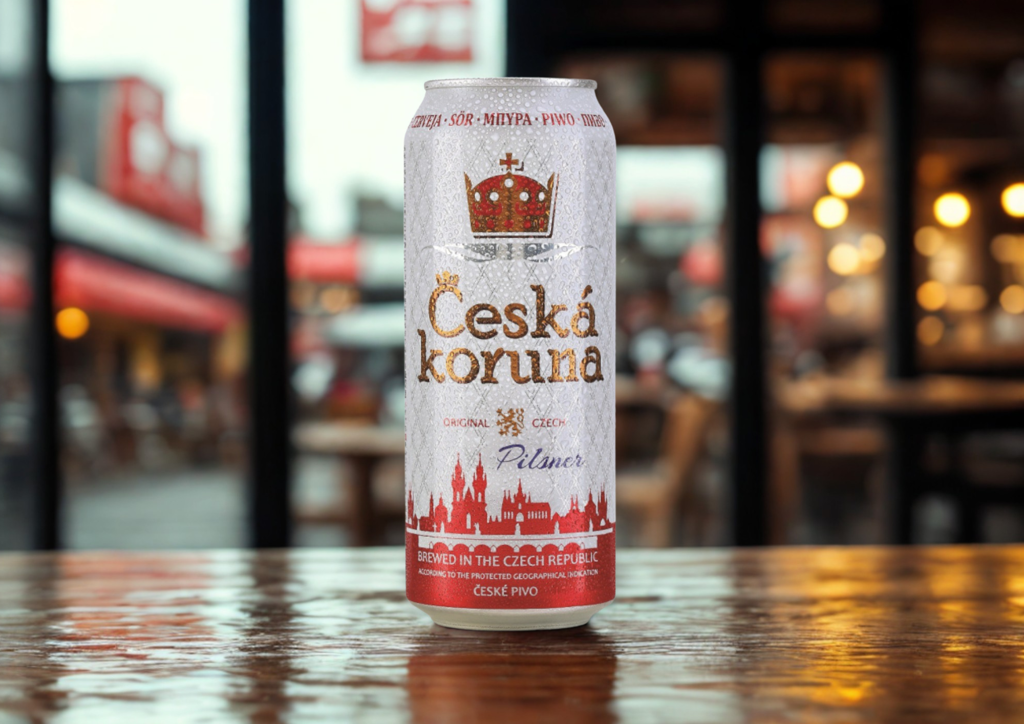 Original Czech Pilsner Czech Koruna lata de 500 ml