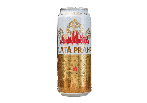 Cerveza Rubia Blond Pils Zlatá Praha lata 500 ml